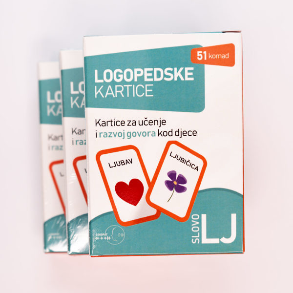 Logopedske kartice - slovo LJ